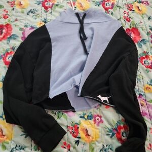 Victoria's Secret PINK Light Blue Fleece Hoodie